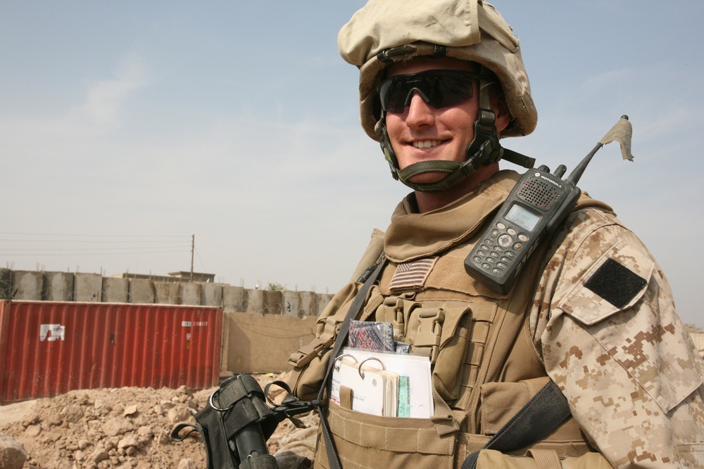 Marine Sergeant Leads Squad on Fourth Deployment to Iraq
