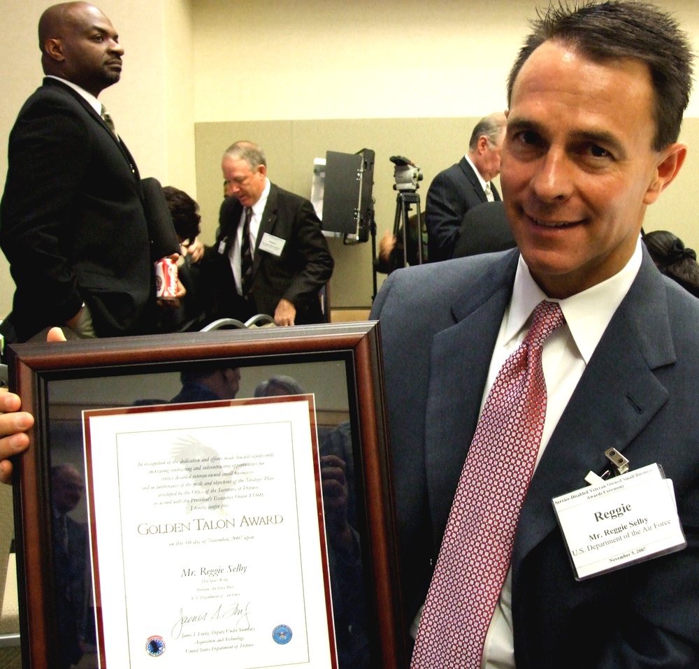 Air Force Civilian Honored for Helping Disabled Veteran-Owned Businesses
