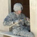 Soldier Completes B-Hut for Polish Troops in Afghanistan