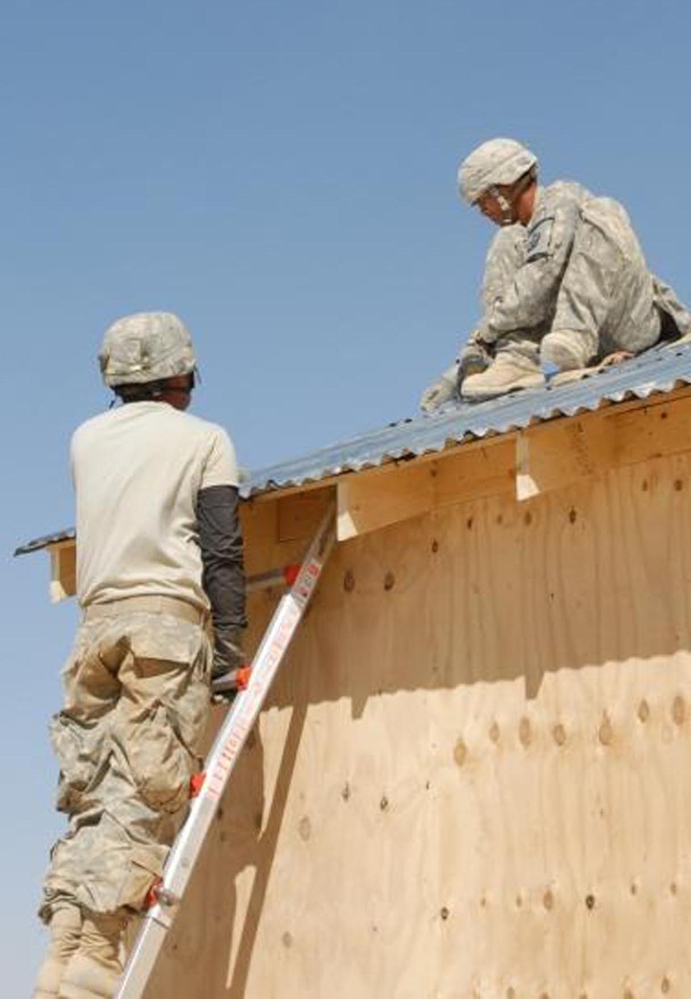 U.S. Engineers Construct Housing for Polish Troops in Afghanistan