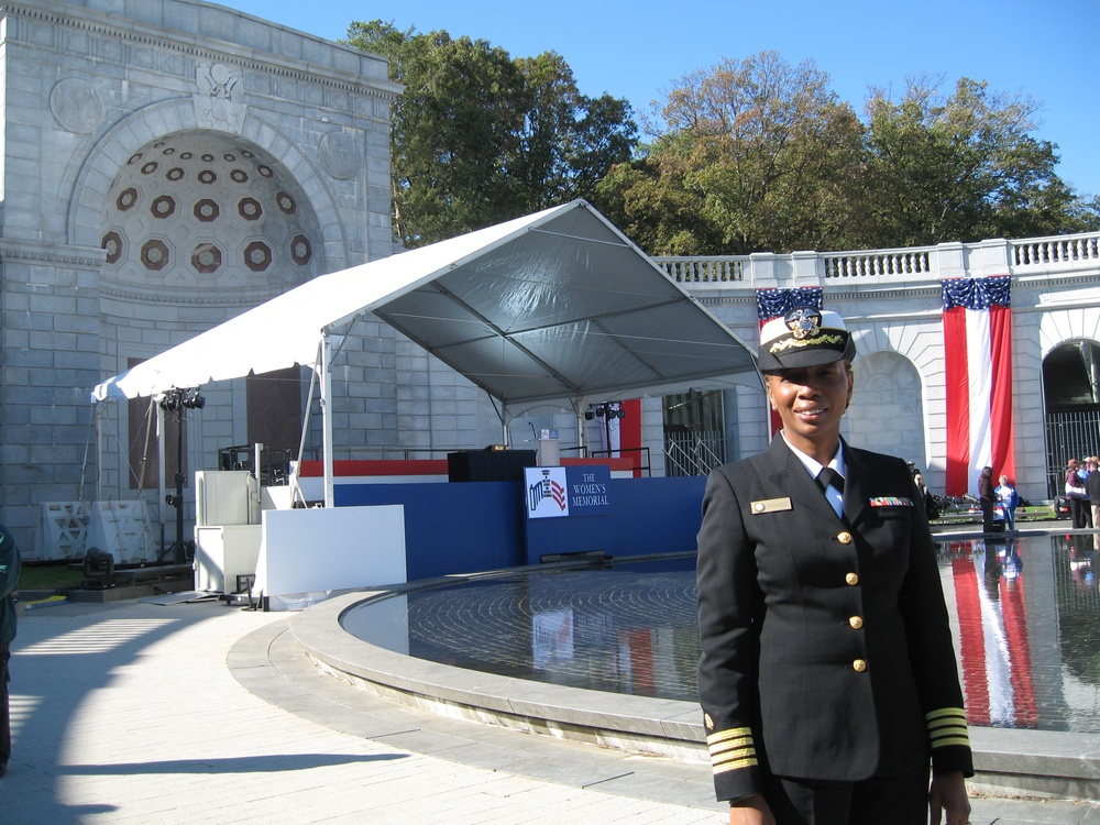 Navy Nurse Corps Veteran Celebrates Women's Memorial Anniversary