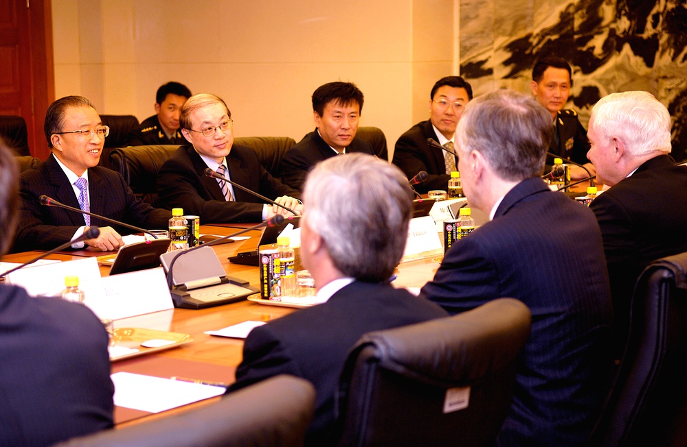 U.S. Defense Secretary Meets with Chinese Official in Beijing