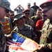 U.S. and Iraqi Army Commanders Celebrate Cooperation at Soccer Tournament