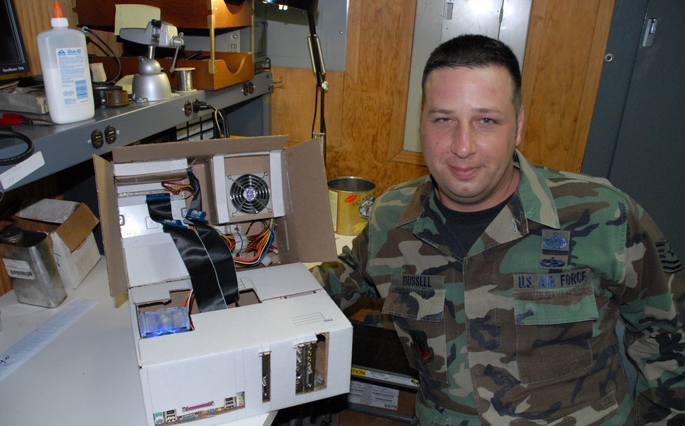 Tech. Sgt. Builds 'Frankenstein Computer' from Spare Parts