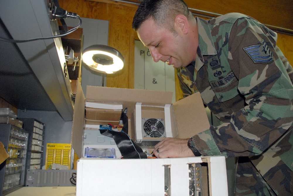 Tech. Sgt. Builds 'Frankenstein Computer' From Spare Parts