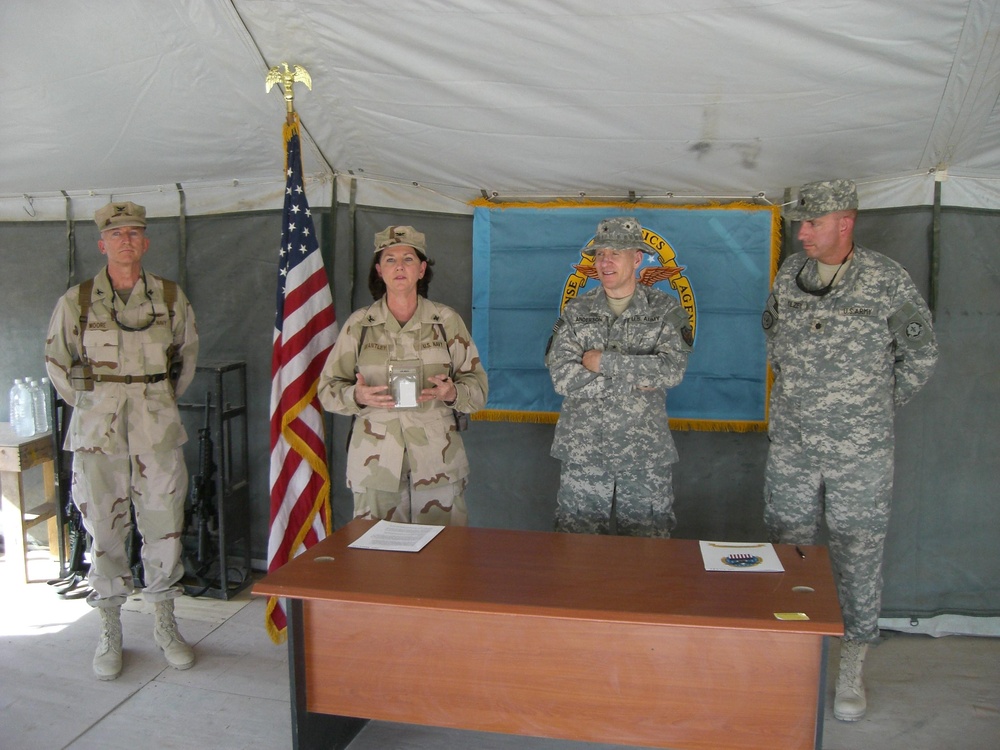 Military Leaders Discuss I-BIZ Initiative at Iraq Signing Ceremony
