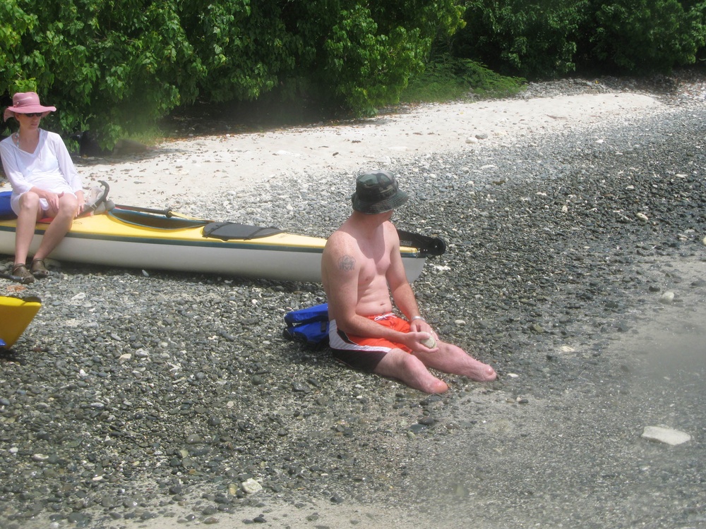 Wounded Veterans Kayak in Virgin Islands