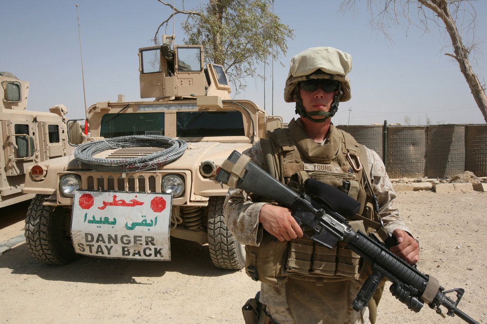 Marine Oboist Serves as Police Sergeant in Iraq