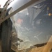 Army Officer Conducts Preflight Checks on Black Hawk Helicopter in Iraq