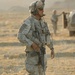 Army Mechanic Provides Security During Convoy Halt in Afghanistan