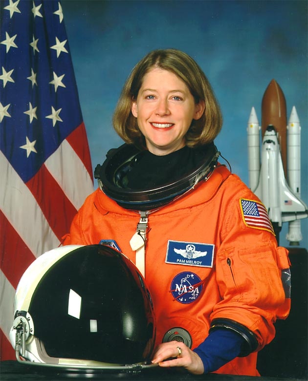 Retired Air Force Col. Pamela A. Melroy, Second Woman to Command Space Shuttle Mission
