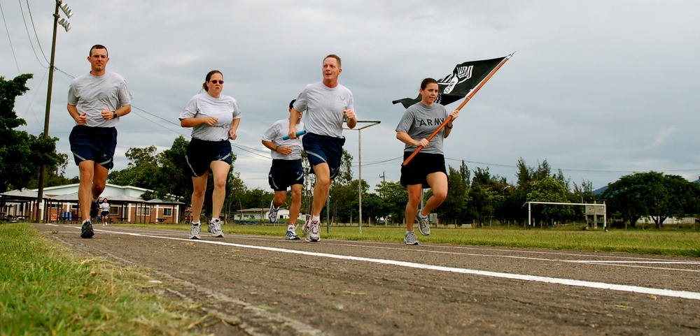 Joint Task Force-Bravo Holds 24-Hour POW/MIA Remembrance Run