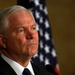Defense Secretary Gates Addresses Media in London