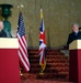 Defense Chiefs Hold Joint News Conference in London