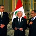 U.S. Defense Secretary Gates Meets with Peru's PRO National Director Pareja in Lima