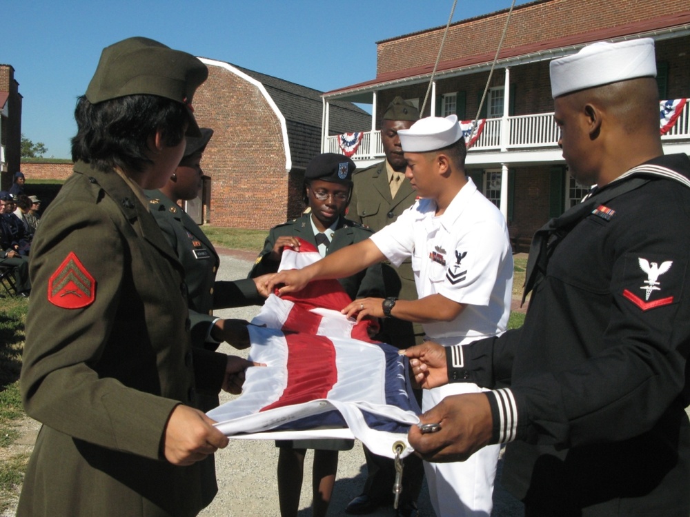 Immigrant Servicemembers Naturalized at Fort McHenry Ceremony