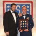 Comedian Jeffrey Ross Honors Coast Guard Petty Officer at USO Gala