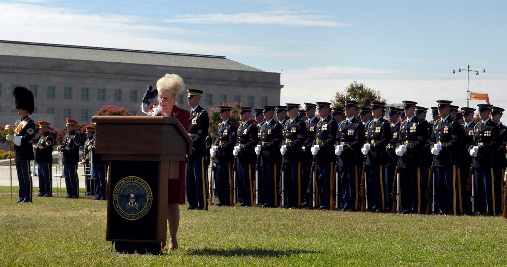 Widow Honors Fallen Husband at POW/MIA Ceremony