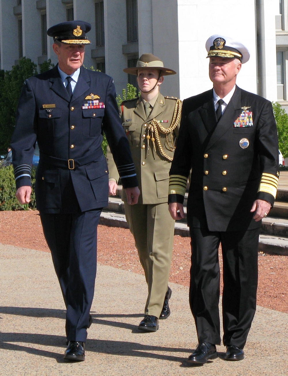 U.S. and Australian Defense Chiefs Meet in Canberra