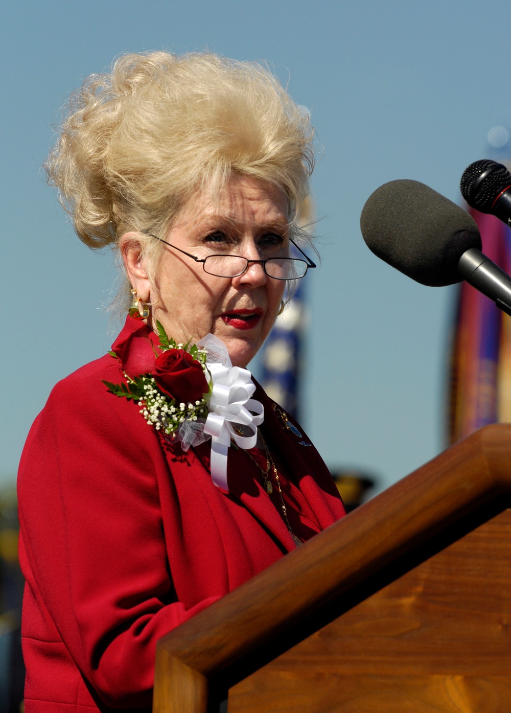 Widow Honors Fallen Husband at POW/MIA Ceremony