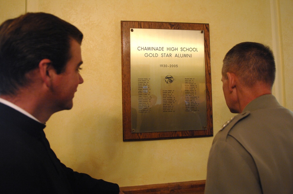 Pace Honors Fallen Marine Under His Command