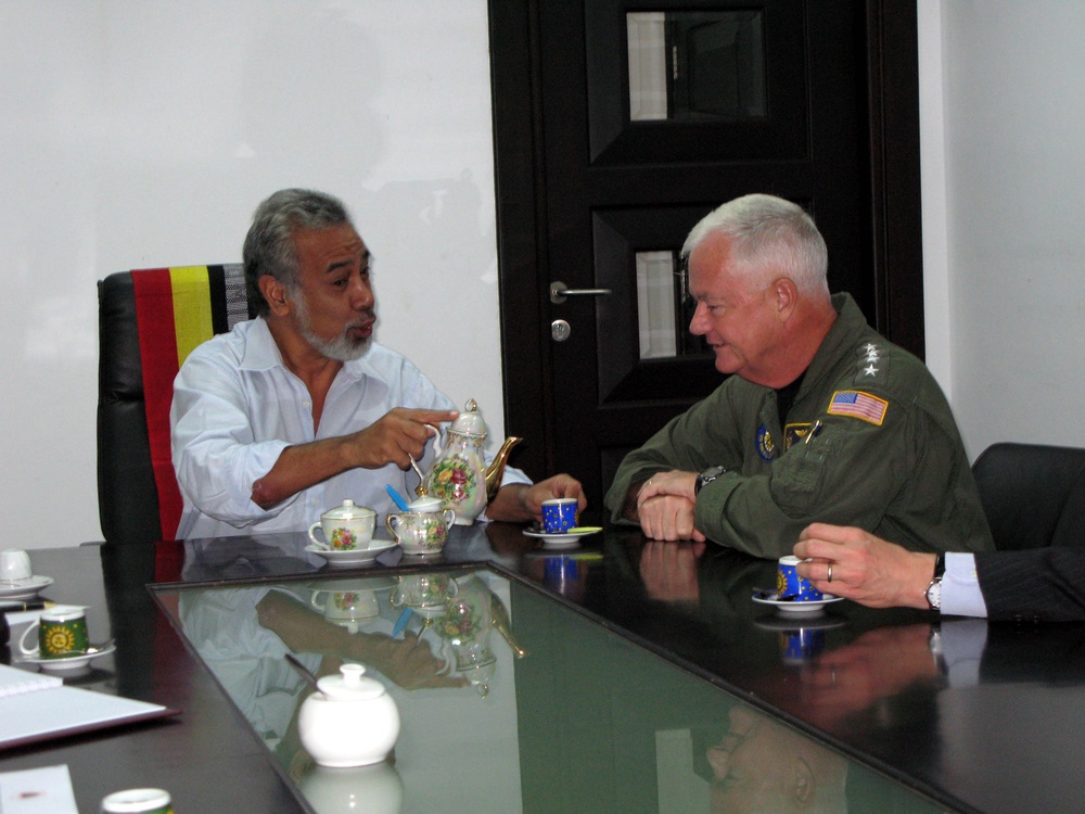 U.S. Pacific Commander Meets with Timorese Prime Minister to Discuss Democracy Progress