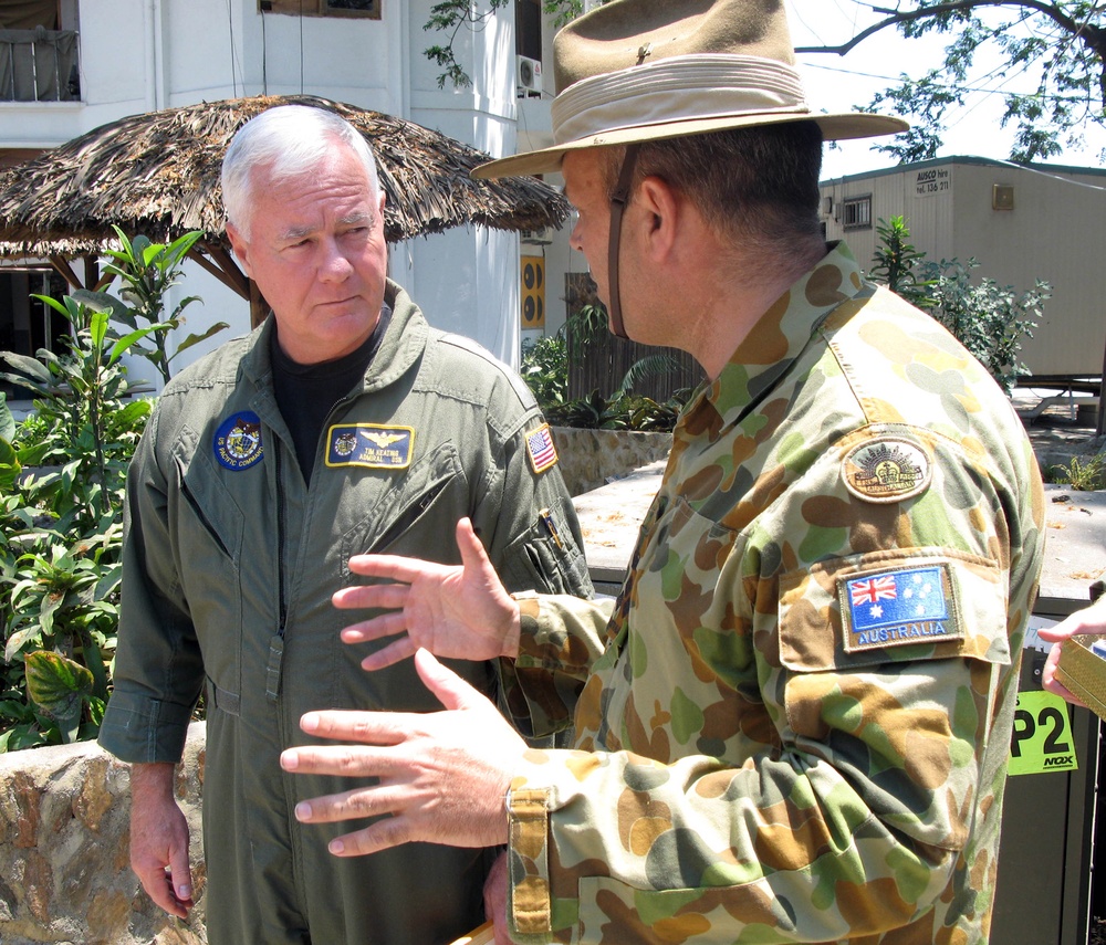 U.S. Pacific Commander Meets with Australian Counterpart in Timor-Leste