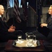 Gates Speaks with Journalist Lehrer at the Pentagon