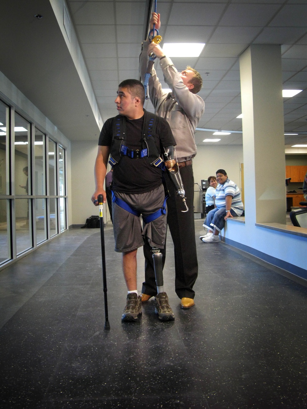 New Military Advanced Training Center Helps Wounded Soldiers Regain Mobility