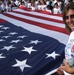 Paramus, N.J. Residents March with Giant American Flag in Freedom Walk