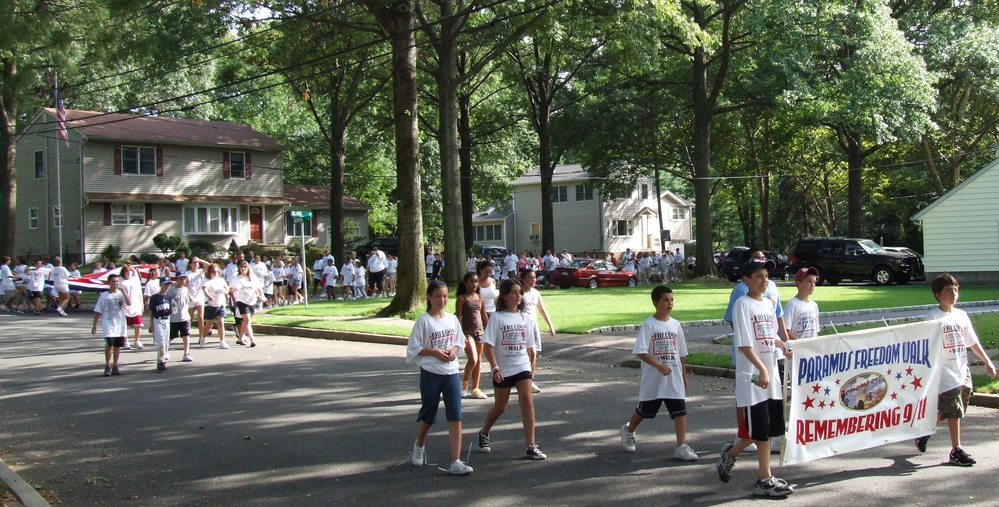 Paramus, N.J. Residents Honor Military, First Responders, 9/11 Victims in Freedom Walk