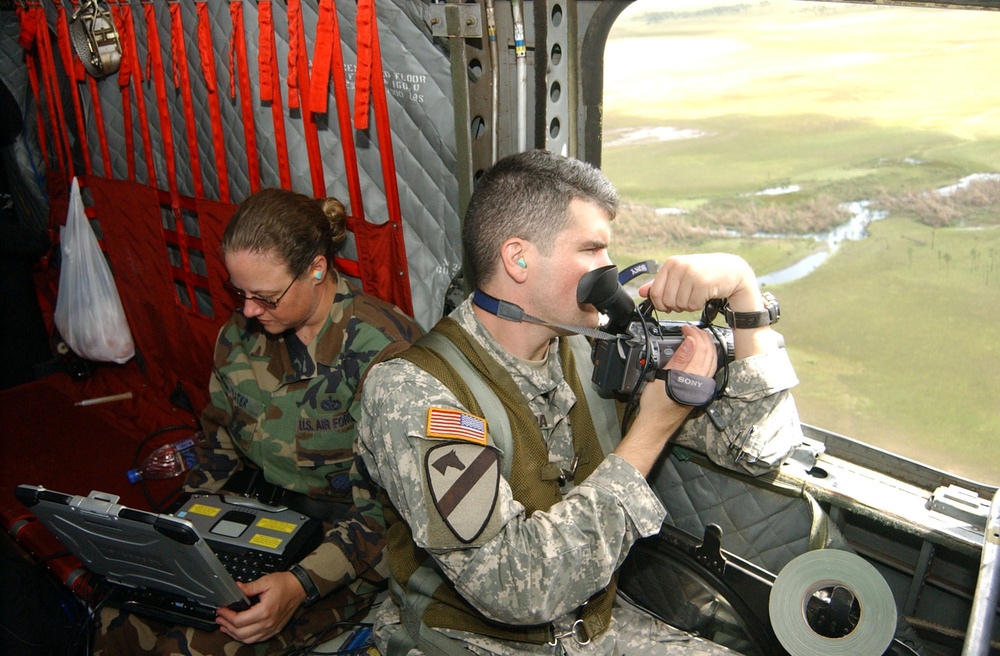 U.S. Service Members Assess Hurricane Damage in Nicaragua