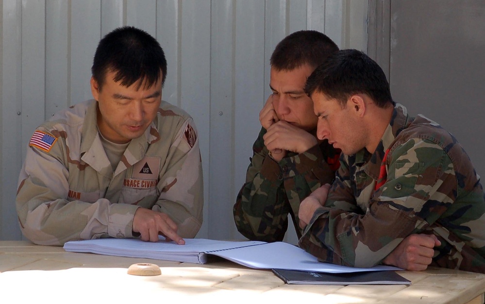 Afghan Army Cadets Train with U.S. Engineers in Internship Program