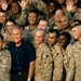 Bush Visits U.S. Troops at Al Asad Air Base in Iraq