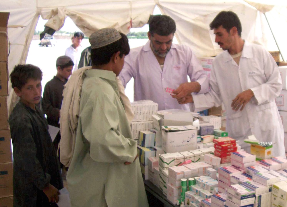 Afghan Pharmacist Provides Medical Assistance to Civilians in Farrah Province