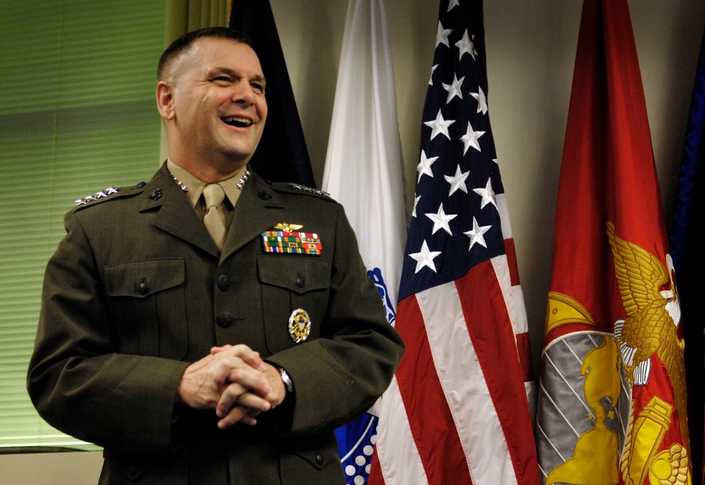 Marine Gen. James E. Cartwright Sworn In as Vice Chairman of Joint Chiefs of Staff