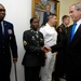 Bush Meets with Military Leaders at Pentagon