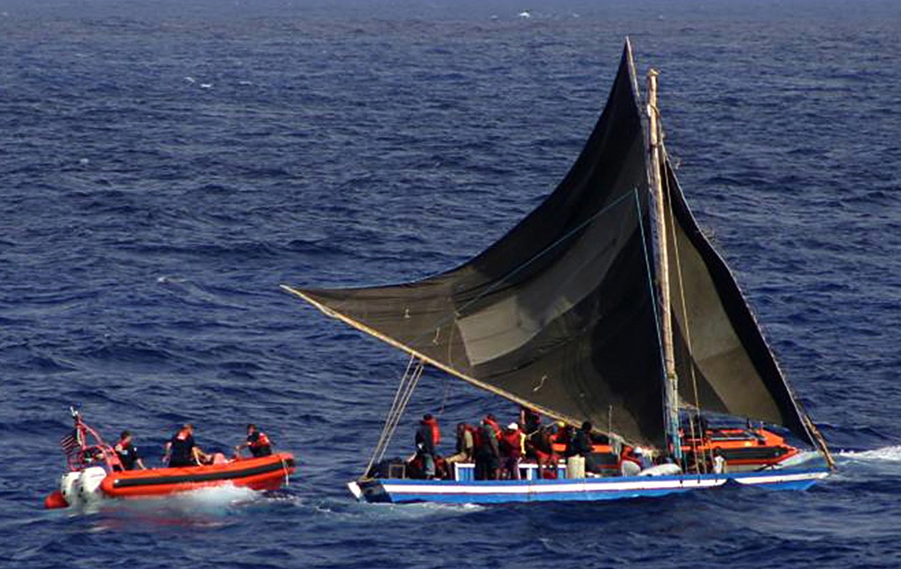 Coast Guard Rescues 101 Haitian Migrants from Overloaded Vessel