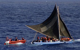 Coast Guard Rescues 101 Haitian Migrants from Overloaded Vessel