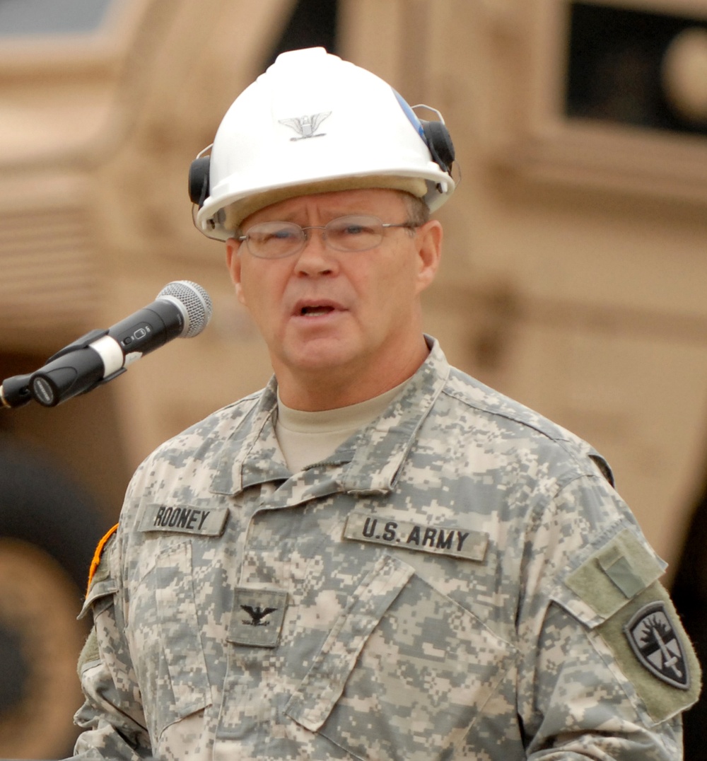 Army Commander Showcases MRAP Vehicles at Aberdeen Proving Ground