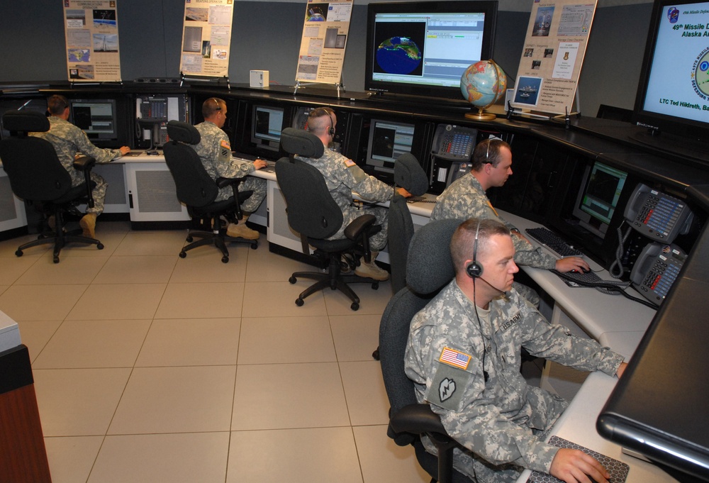 Alaska National Guard Missile Defense Battalion Runs Simulated Training Exercise