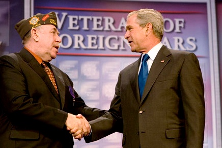 Bush Addresses Veterans of Foreign Wars in Kansas City