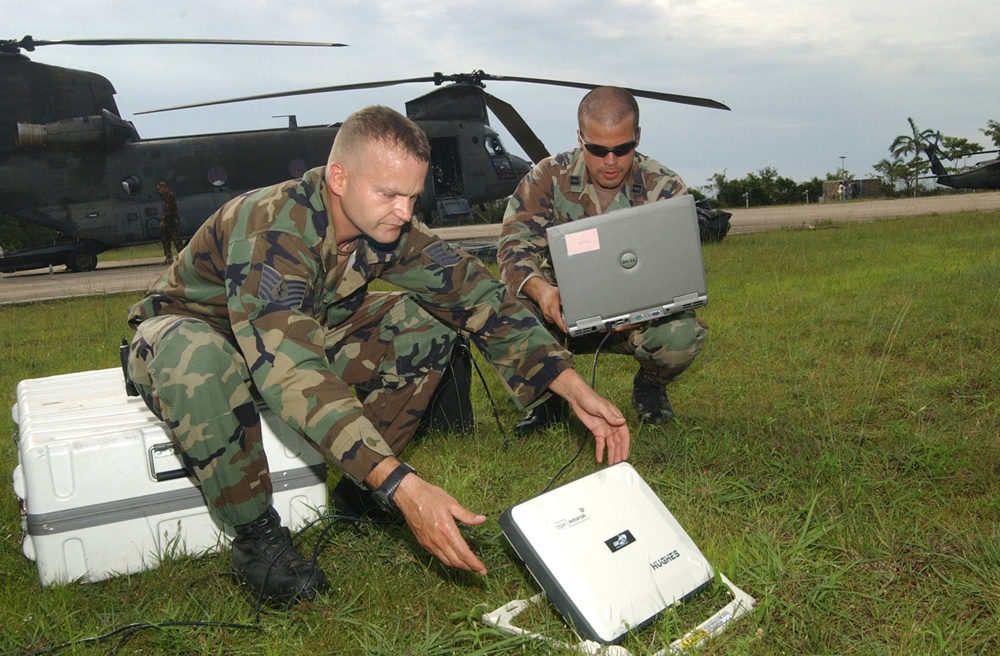 Air Force Personnel Deploy to Belize After Hurricane Dean