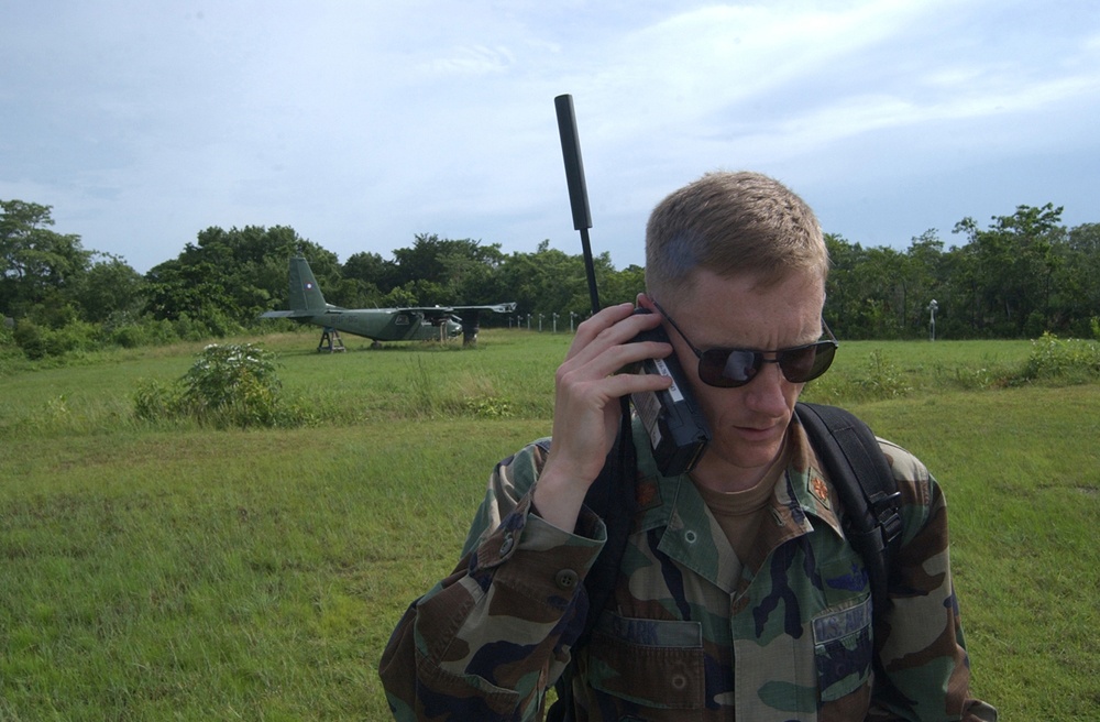 Air Force Ops Officer Coordinates Hurricane Response in Belize