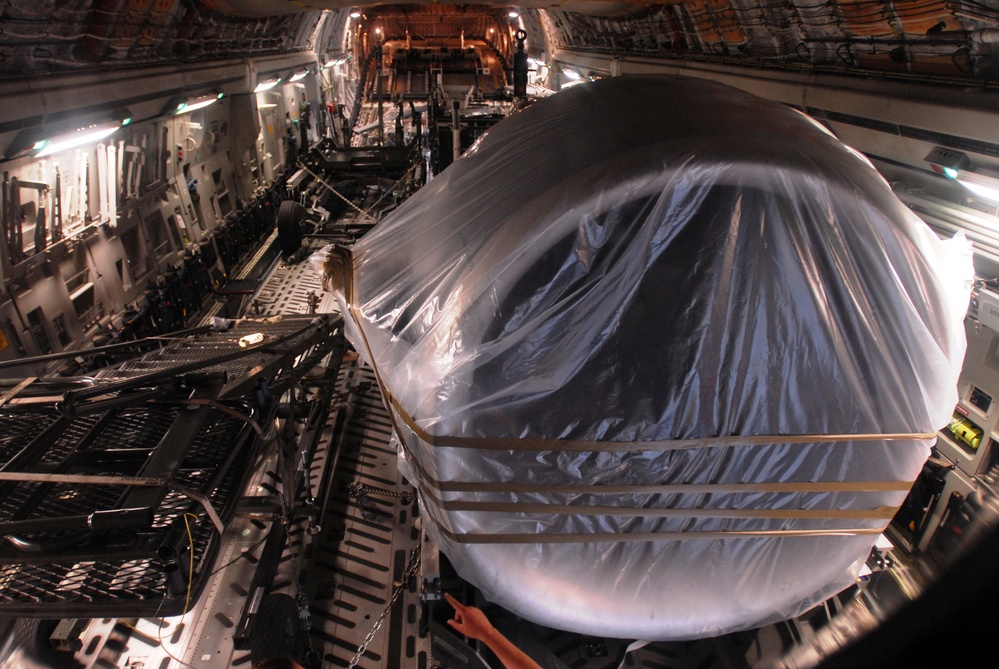 C-17 Globemaster III Transports Heavy Cargo at Elmendorf Air Force Base