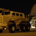 U.S. Air Force Airmen Load MRAP Vehicles onto C-5 Galaxy for Deployment