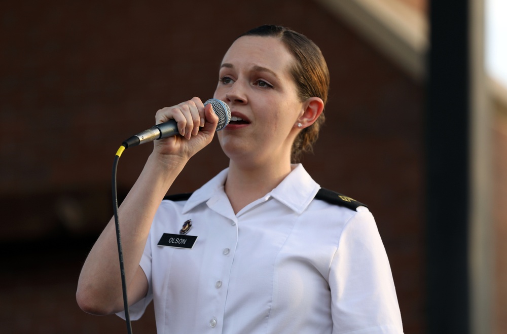 Army Reserve band performs for the Forest City Community