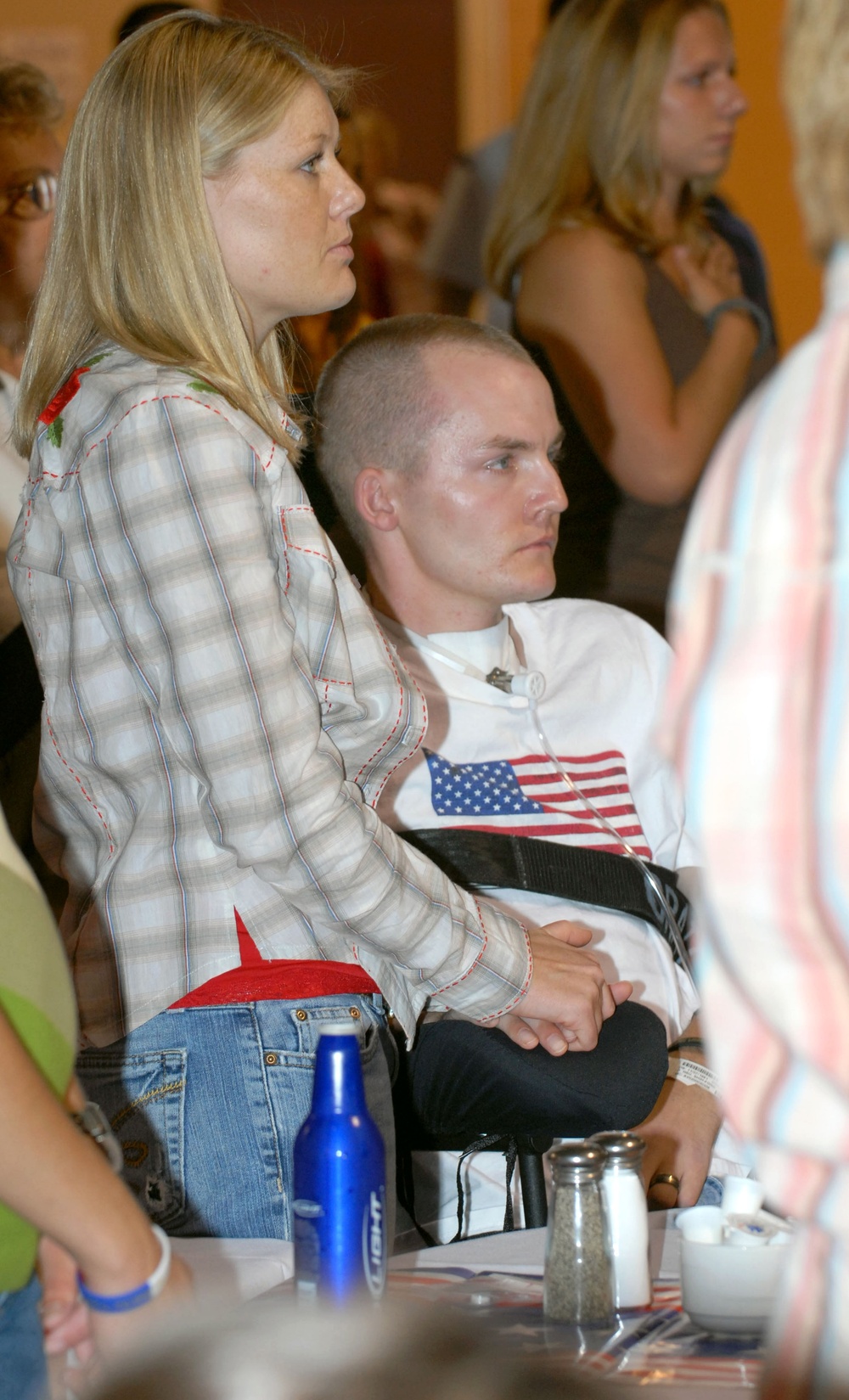 Wounded Warrior Honored at Tribute Event