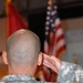 Soldier Salutes as Marine Color Guard Presents Colors at &quot;Hoedown for Heroes&quot; Tribute