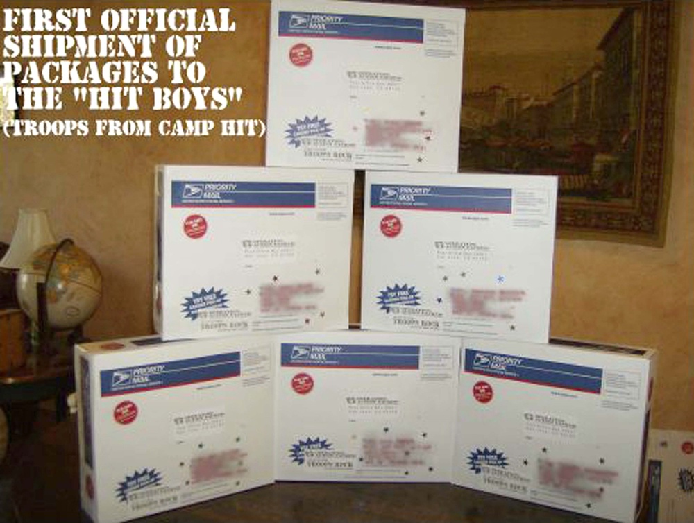 Operation: Action Packed! Sends Care Packages to Troops in Iraq